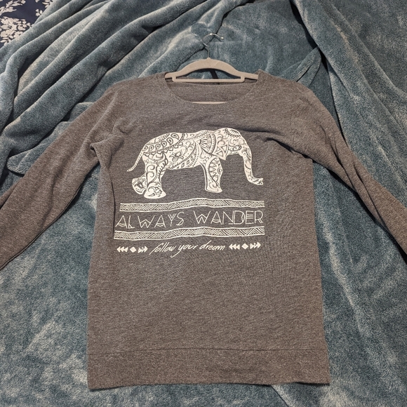 Grey Inspirational Sweater XL - Picture 2 of 2